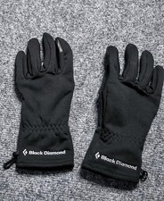 Men's Black Diamond Black Outdoor Sport Gloves Size M, Equipment