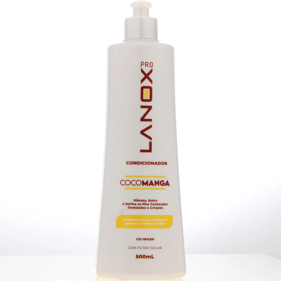 Lanox CocoManga Shampoo & Conditioner Set 500ml – Hydration & Shine Duo - Image 4 of 4