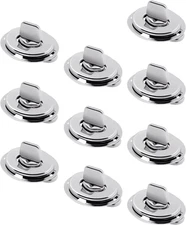 Gisafai 10 Sets Canvas Twist Lock Fasteners, Turn Button Fasteners, Eyelet and S
