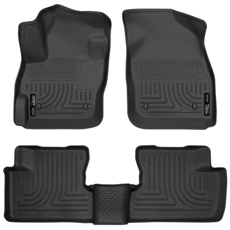 Husky Liners 98631 WeatherBeater Combo Black Floor Liners for Mazda 3 - Image 2 of 4