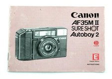 194783 Canon Sure Shot AF 35M II Genuine Original User Instruction Manual