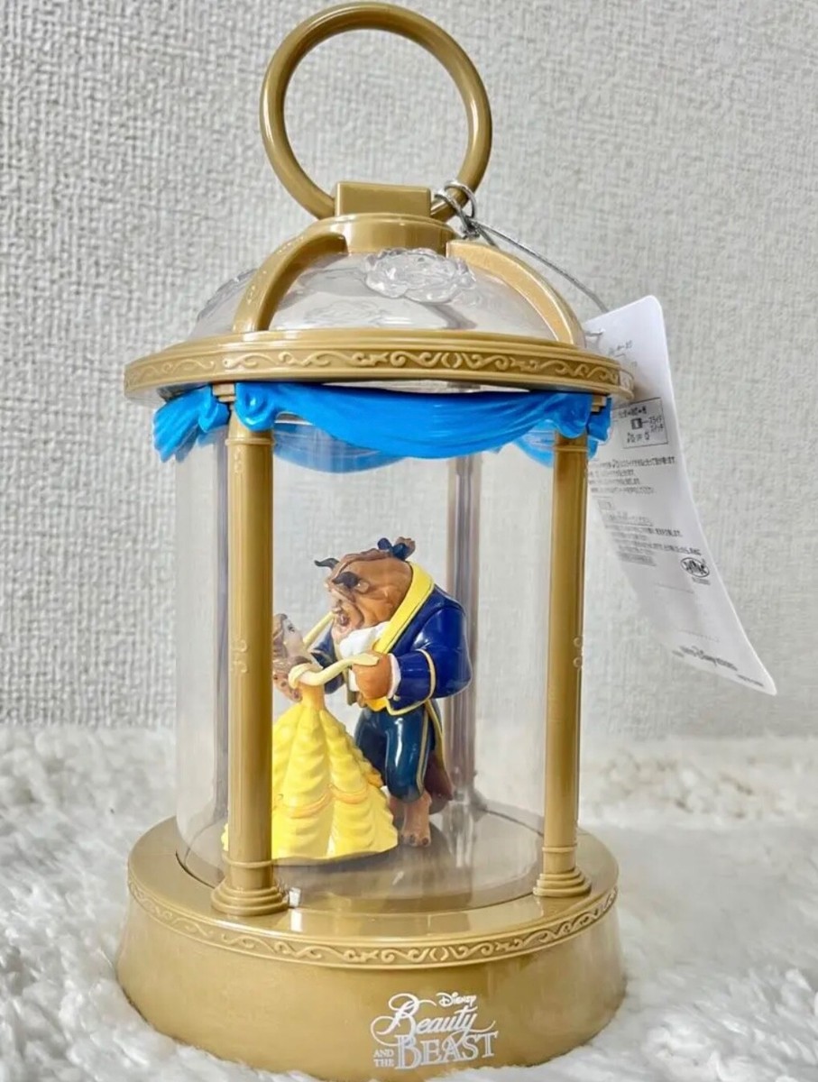 Tokyo Disney Resort Beauty and the Beast Glowing Lantern Music Box