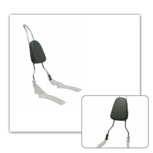 Backrest Sissy Bar Detachable Motor Fits For V-Star 400 Custom 1996-2011 - Picture 14 of 16
