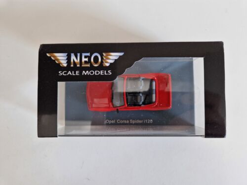 NEO 1/43 Opel Corsa Spider 120 - Rojo - 1985 - 45915 - Imagen 4 de 5