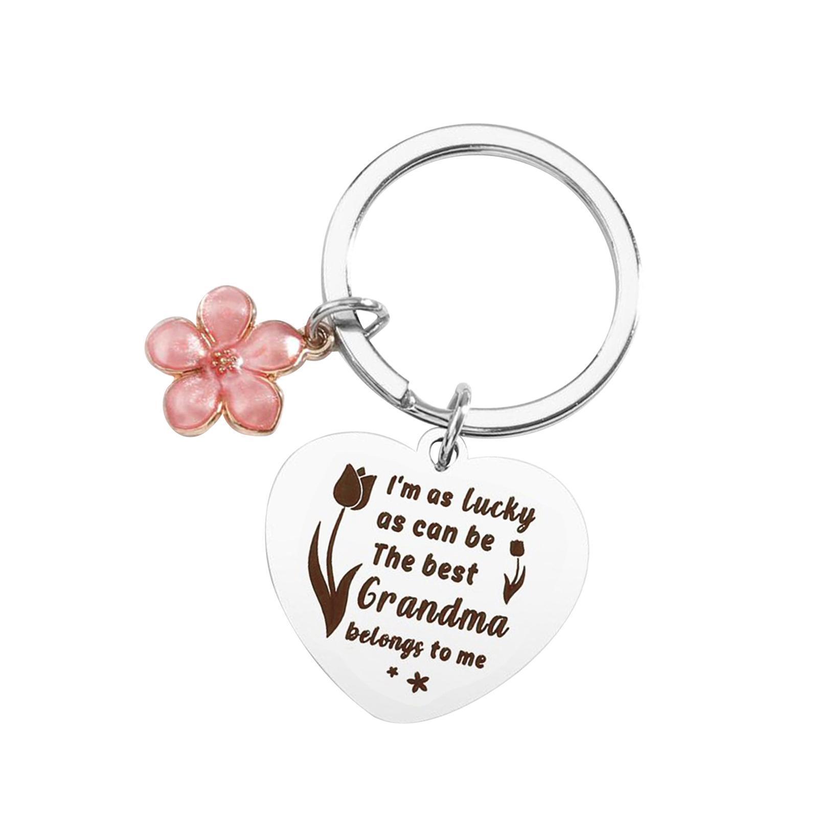 Grandma Gifts Key Chain Charm Keychain Keyring Best Grandma Gifts from