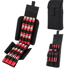 Tactical 25 Rounds 12GA Shotgun Shell Holder Storage Cartridge Bag Ammo Carrier