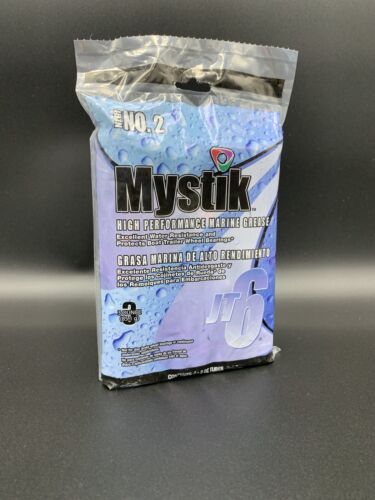 Mystik JT-6 High Performance Marine Grease, #2, 3 Oz (3 Count) - Picture 1 of 2