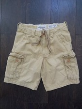 Abercrombie  Fitch Beige Cargo Shorts Size Youth Boys 16 /32 in Waist