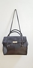 HARTMANN Black VINYL Leather Briefcase Work/School Business Travel Bag - NICE!!!