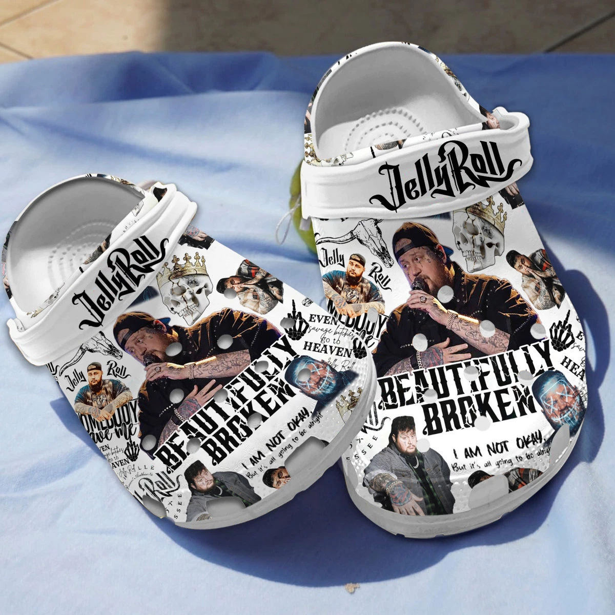 Clogs Jelly Roll Music Slippers