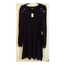 NWT Express Sweater Dress with Button Detail