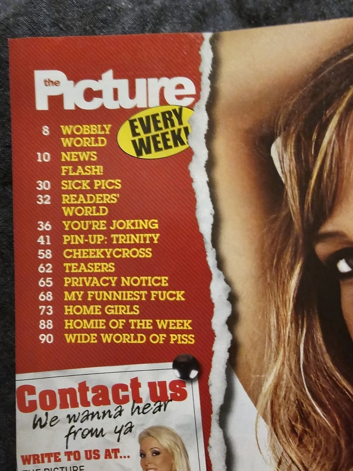 #1034 The Picture mag Australia July 2,2008,Monica Trubkova,Trinity PinUp - Image 2 of 4