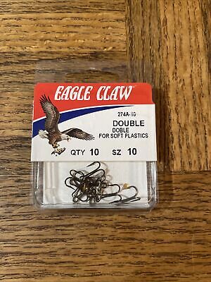 Eagle Claw Double Hook Size 10