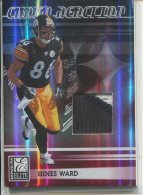 2006 Donruss Elite Chain Reaction Jerseys /99 Hines Ward #CR-11