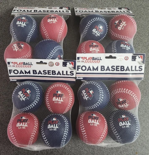 Lot of 16 Franklin Sports MLB Oversized Foam Baseballs | eBay