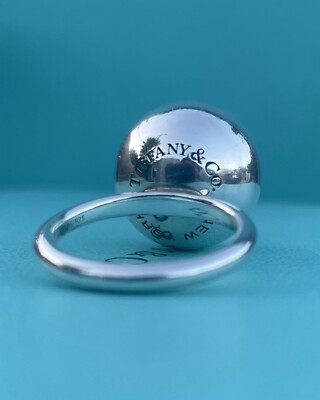 Tiffany & Co. Sterling Silver 925 LARGE 15.5mm City HardWear Bead 
