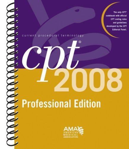 Current Procedural Terminology (CPt) Professional Ser.: CPT ...