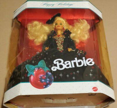 Happy Holidays 1991 Barbie Doll Special Edition Mattel Vintage