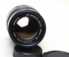 Minolta Celtic 135mm f/3.5 manual focus telephoto lens