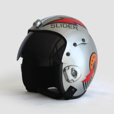 HGU-33 TOP GUN SLIDER FLIGHT HELMET MOVIE PROP PILOT NAVAL AVIATOR
