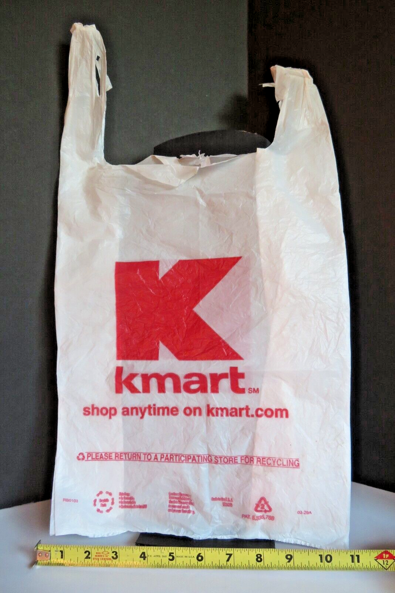 Kmart Loot Bags Cellophane Bags Resealable Bags Kmart VINTAGE K