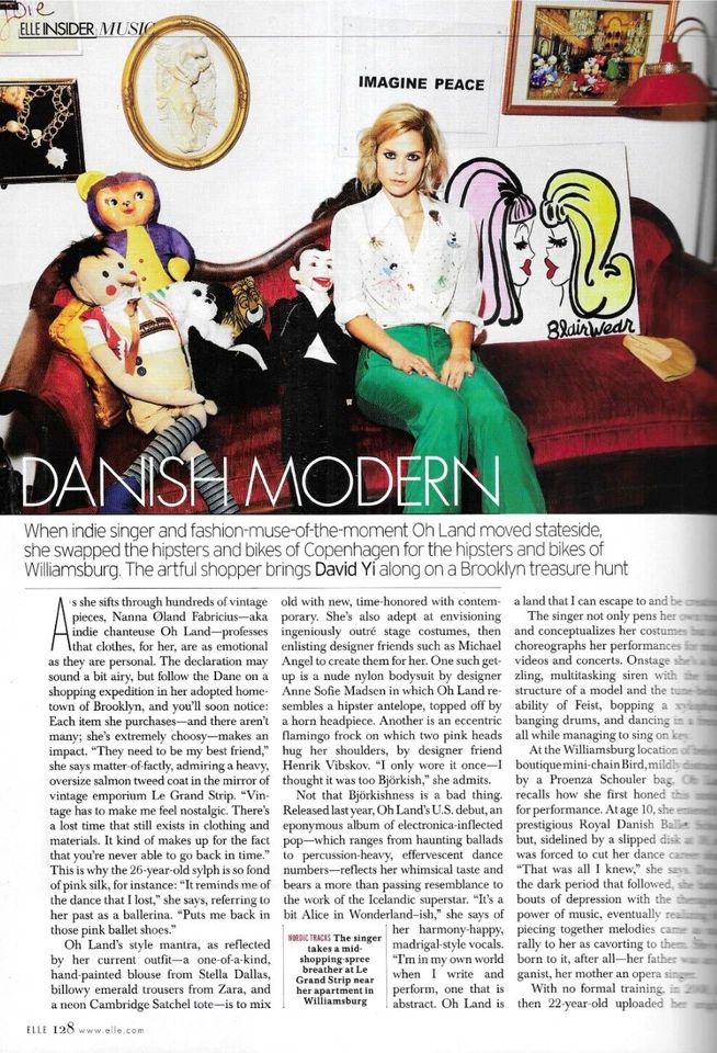 Elle Magazine Rihanna Spring Fashion Women in Music Issue Best Jeans 2012 Foto 4 de 4