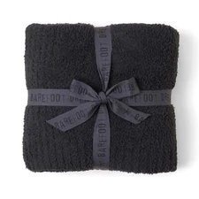 Barefoot Dreams CozyChic Lite Ribbed Throw 54"X72" Style : B463 | Color : Carbon