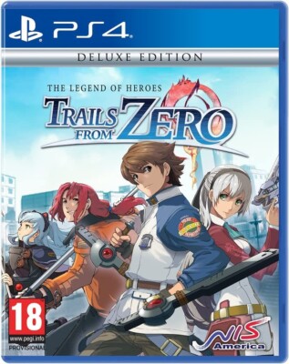 The Legend of Heroes: Trails From Zero Deluxe PS4 Playstation 4 Brand New Sealed