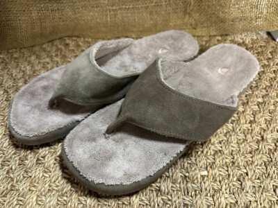 ACORN SUEDE SPA THONG MEN NEW