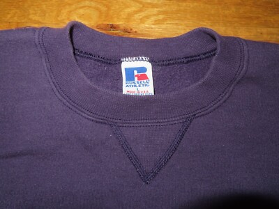 Vintage 1990's Russell Label - RUSSELL Made in USA (LG) Sweatshirt ...
