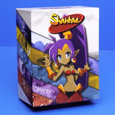 Pack Jeux Shantae Édition Limitée PS5 - Limited Run + Slipcover + Cartes à Collectionner - NEUF