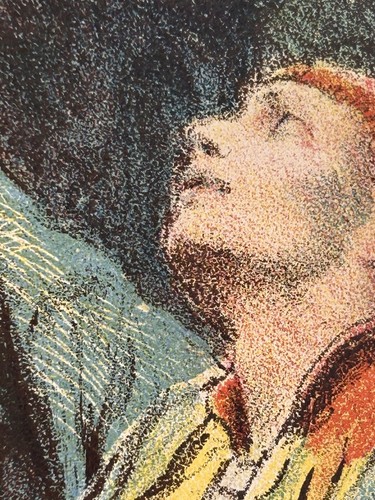 1904 Original Stone Litho Poster "Le Jongleur de Notre Dame" Georges Rochegrosse - Picture 14 of 19