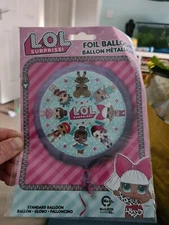 Anagram PURPLE AND PINK LOL SURPRISE CHARACTERS 18" HELIUM FOIL BALLOON
