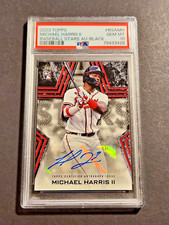 2023 Topps Michael Harris II Baseball Stars Auto BLACK /199 PSA 10 RC ROOKIE SP