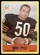 1967 PHILADELPHIA MIKE PYLE CHICAGO BEARS #34