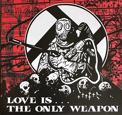 INTEGRITY LOVE IS THE ONLY WEAPON 7'' LTD /250 BLUE HARDCORE EDGE FREE SHIPPING 2