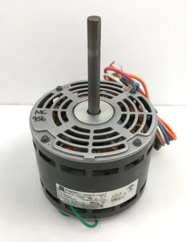 EMERSON K55HXCEP-6404 Furnace Blower Motor 1/3HP 1050RPM 4SPD 115V  used #MC956