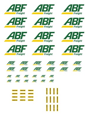 S Scale Truck / Trailer Decals. 
