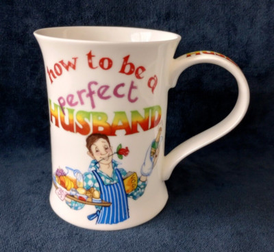 How to Be a Perfect Husband by Cherry Denman Dunoon Fine Bone China