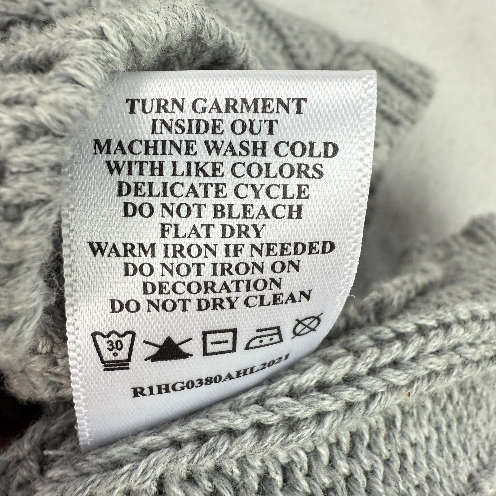 HOPE & HENRY Girls Sweater Poncho Cape M 7/8 Knit Shawl Faux Fur Collar Dressy