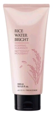 Avon The Face Shop Rice Water Bright Foaming Cleanser LG SIZE  300m 10.1 fl oz  