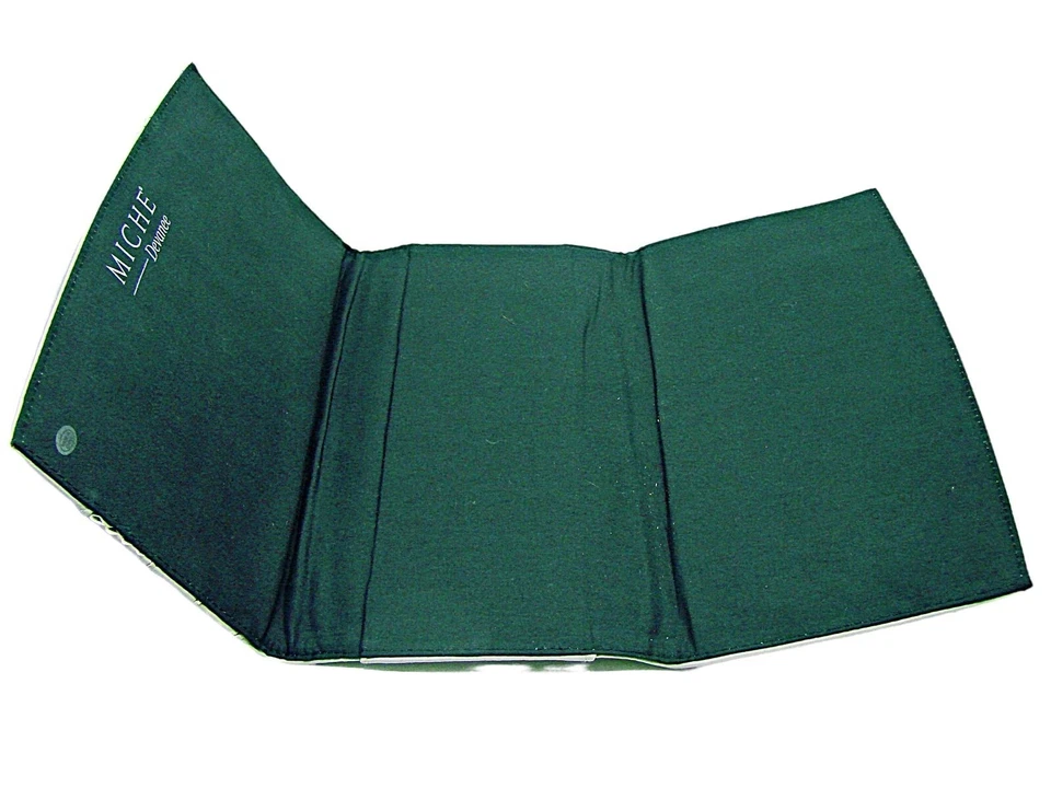 Bolso sin asas de cuero Miche Devanee solo cubierta de bolso gris clásico cubierta de cartera Foto 4 de 4