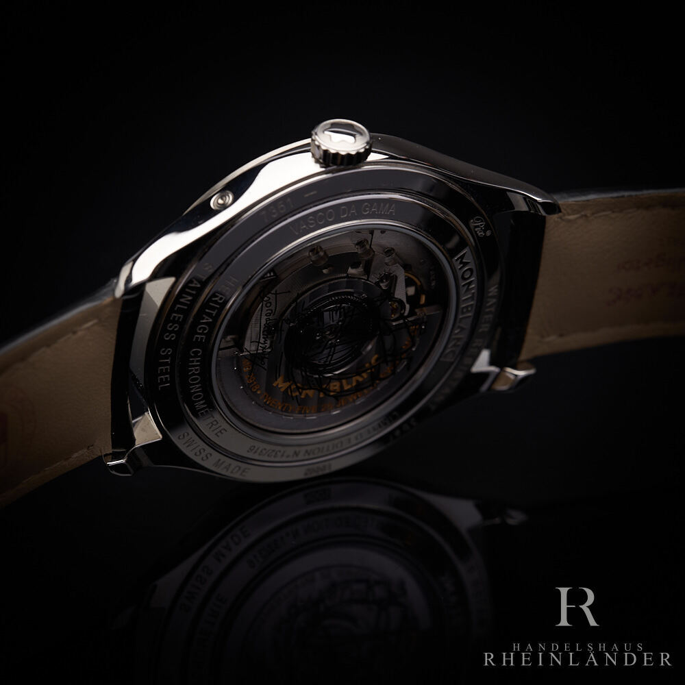 Montblanc Heritage Chronometrie Vasco da Gama Steel Montblanc Heritage Chronometrie Vasco da Gama Steel