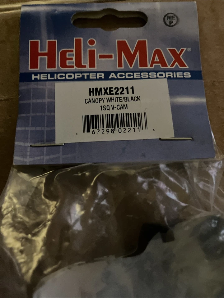 HMXE2211 HELI-MAX TOLDO BLANCO/NEGRO 1SQ CÁMARA V Foto 4 de 4