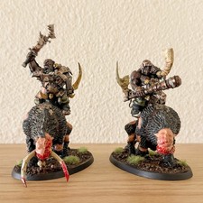 Warhammer Ogor Mawtribes - Painted Mournfangs - Item 415-4