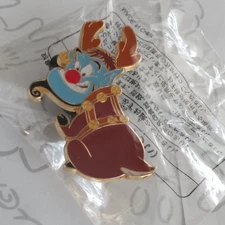 Genie Reindeer Holiday Game Prize Christmas Aladdin TDS TDR Disney Pin 62109