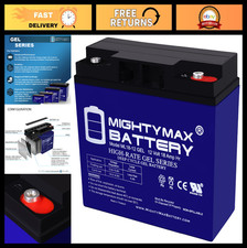 12V 18AH GEL Rechargeable SLA AGM Battery - Internal Thread Terminal, Deep Cycle