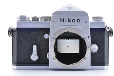 Nikon F Eyelevel 35mm Film Camera Body Silver Excellent Bottom Dent Working JPN