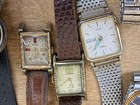 Lot Vintage Mid Century Modern Junk Drawer Men's & Women Watch & Bands As Is — photo 6