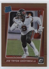 2021 Panini Donruss Optic Rated Rookie Bronze Prizm Joe Tryon-Shoyinka #255 1e5k